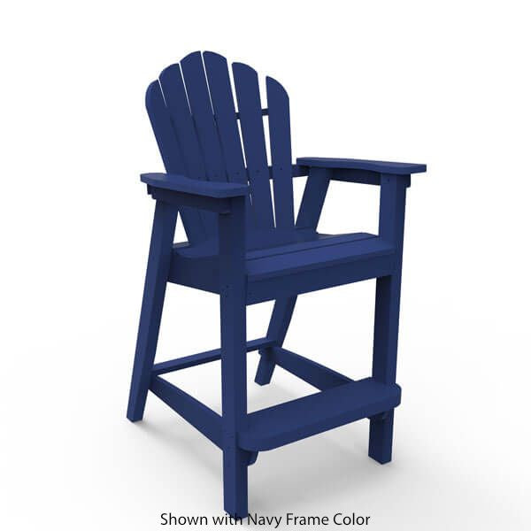 Seaside Casual Adirondack Classic Bar Chair