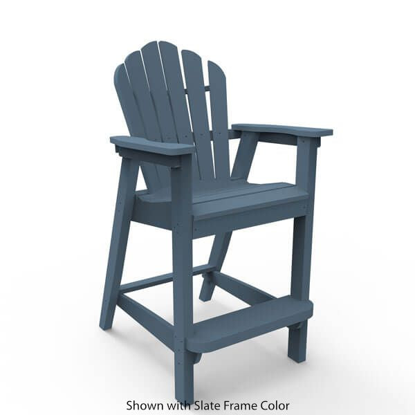 Seaside Casual Adirondack Classic Bar Chair