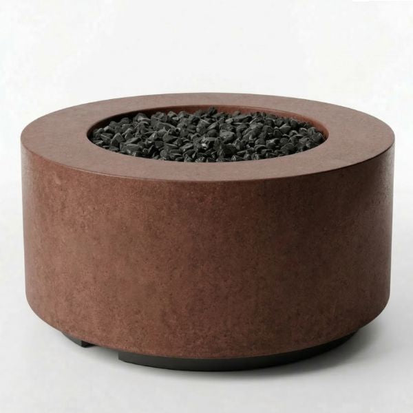 Prism Hardscapes Cilindro Gas Fire Pit Table