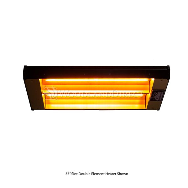 Detroit Radiant ELX Series 4250W High Output Medium Wave Heater - 33"