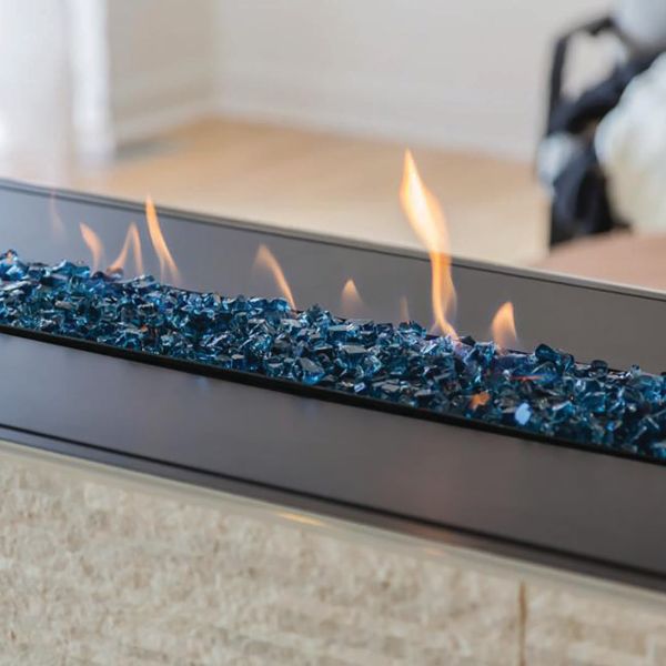 European Home H-Series See-Through Ventless Natural Gas Fireplace - 60"