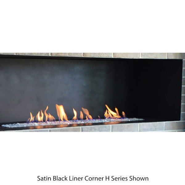 European Home H-Series Linear Ventless Natural Gas Fireplace - 42"