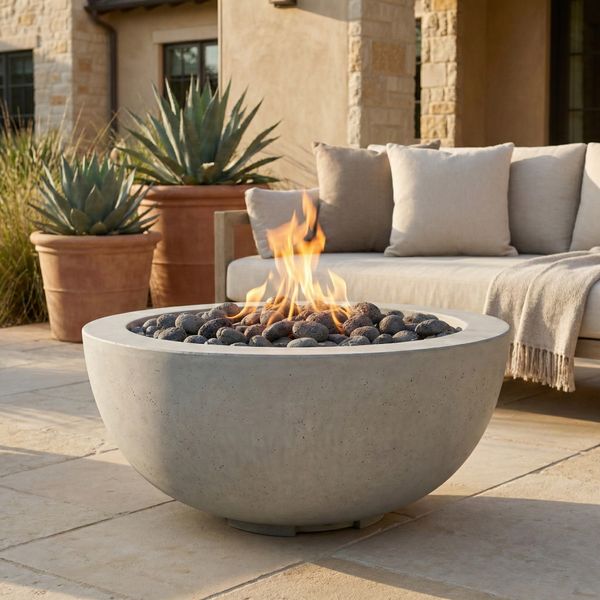 Prism Hardscapes Moderno VIII Gas Fire Pit Table