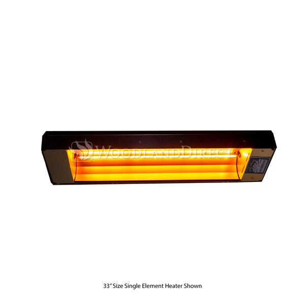 Detroit Radiant ELX Series 750W Medium Wave Heater - 24"