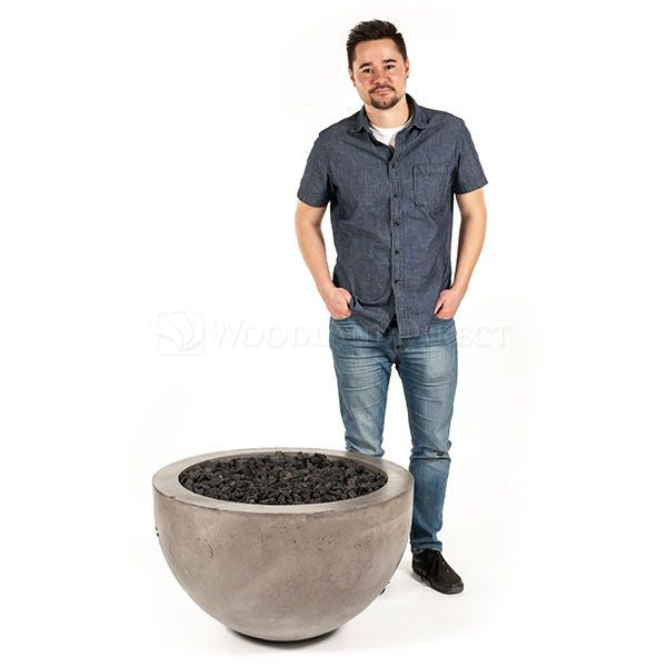 Prism Hardscapes Moderno III Gas Fire Bowl