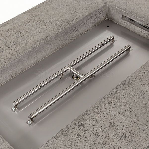 Prism Hardscapes Tavola IV Gas Fire Pit Table