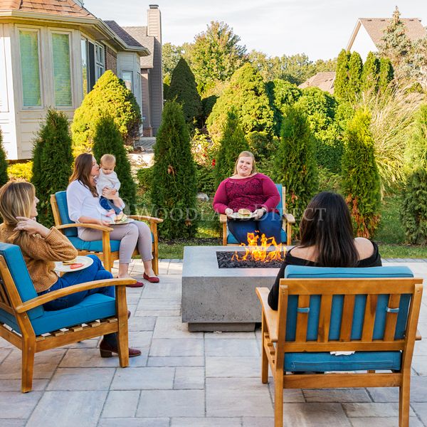Prism Hardscapes Tavola III Gas Fire Pit Table