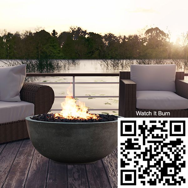 Prism Hardscapes Moderno I Gas Fire Bowl