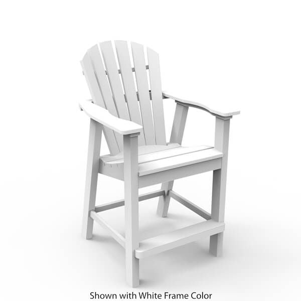 Seaside Casual Adirondack Shellback Balcony Chair