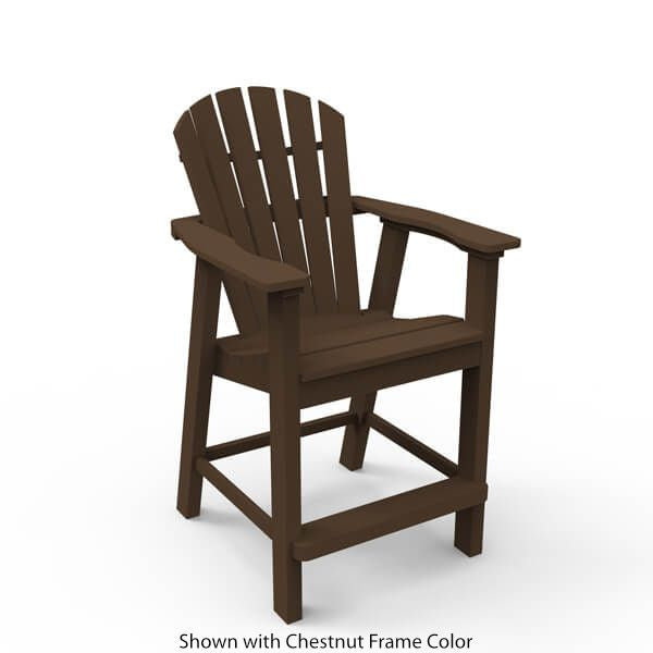 Seaside Casual Adirondack Shellback Balcony Chair