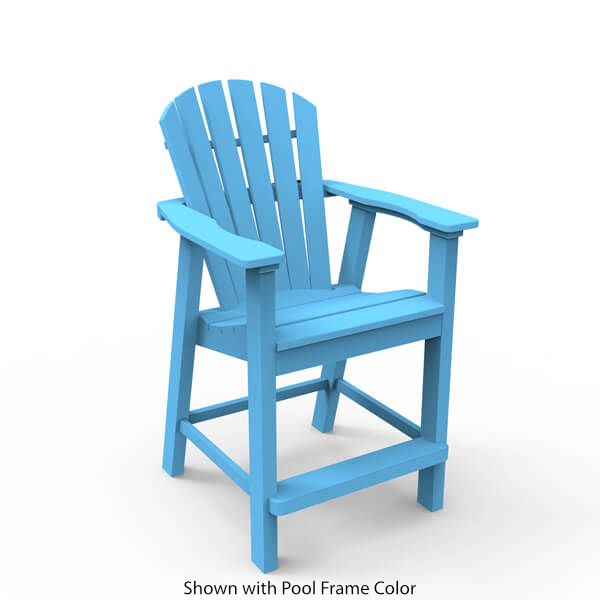 Seaside Casual Adirondack Shellback Balcony Chair