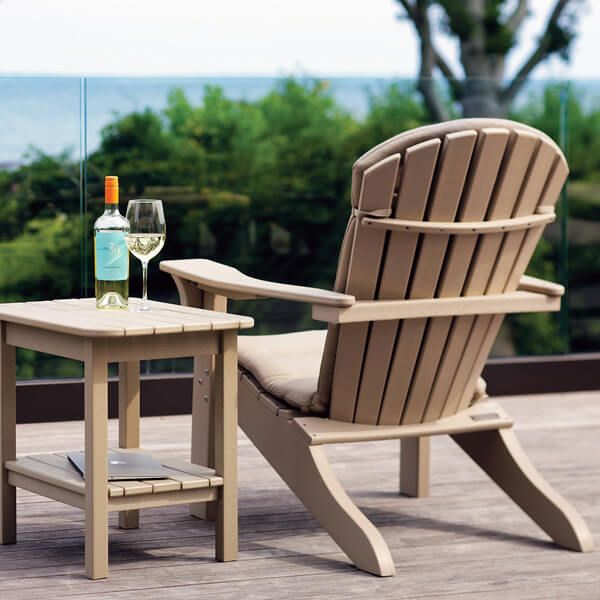 Seaside Casual Adirondack Shellback Chair