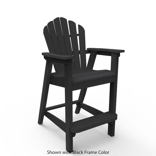 Seaside Casual Adirondack Classic Bar Chair