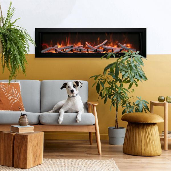 Amantii Deep Extra Tall Built-In Electric Fireplace