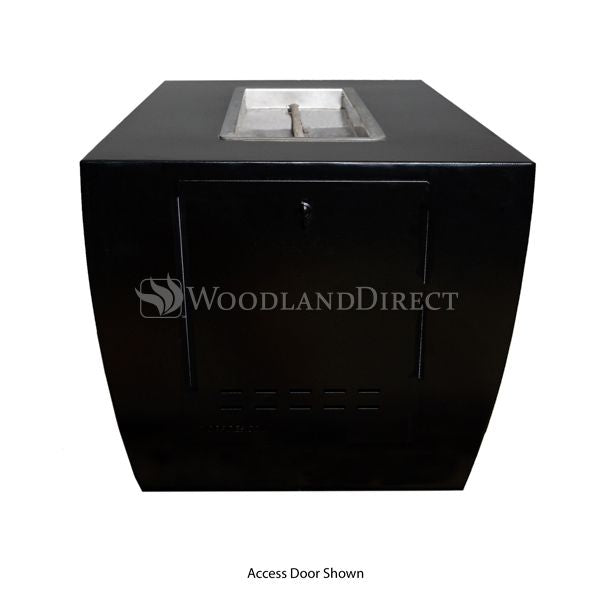 Avalon Linear Powder Coat Steel Fire Pit