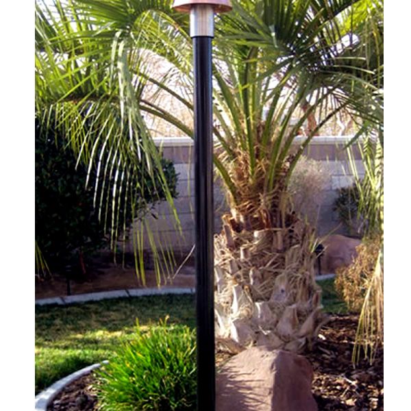 Black Aluminum Torch Pole