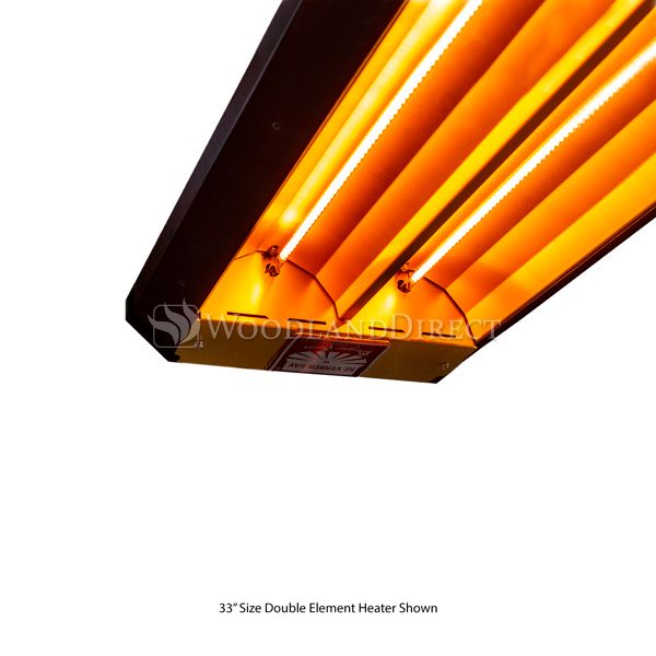 Detroit Radiant ELX Series 4250W High Output Medium Wave Heater - 33"
