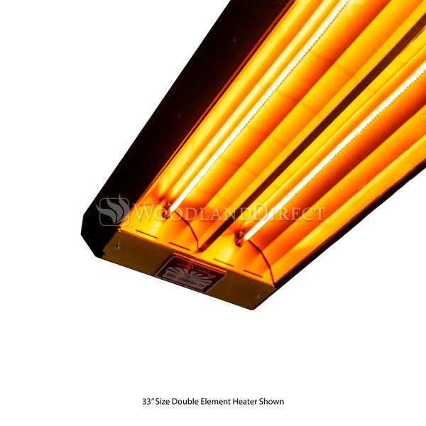 Detroit Radiant ELX Series 1500W Medium Wave Heater - 24"