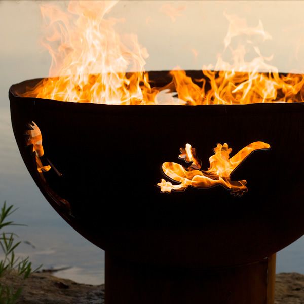 Kokopelli Wood Burning Fire Pit