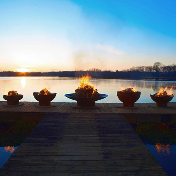 Kokopelli Wood Burning Fire Pit