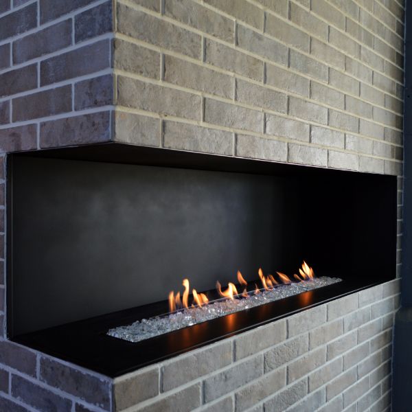 European Home H-Series Corner Ventless Natural Gas Fireplace - 42"