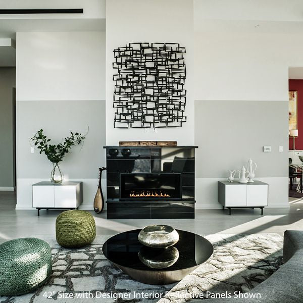 European Home H-Series Linear Ventless Natural Gas Fireplace - 72"