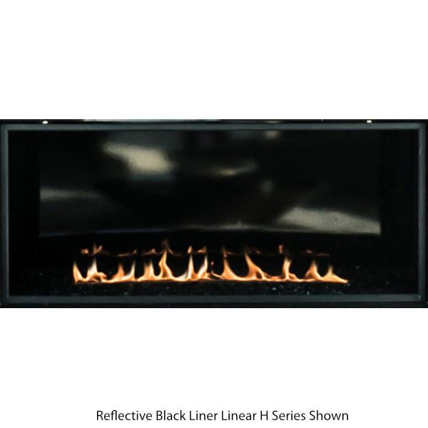 European Home H-Series Peninsula Ventless Gas Fireplace - 72"