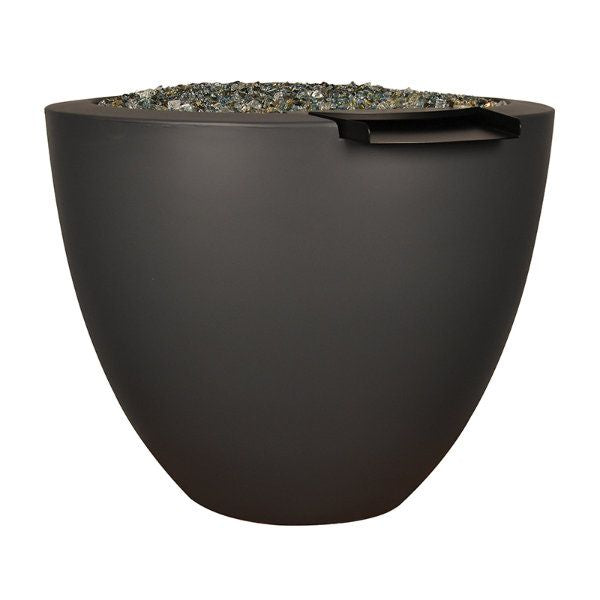 Sumaco 30" x 24" Concrete Fire & Water Bowl