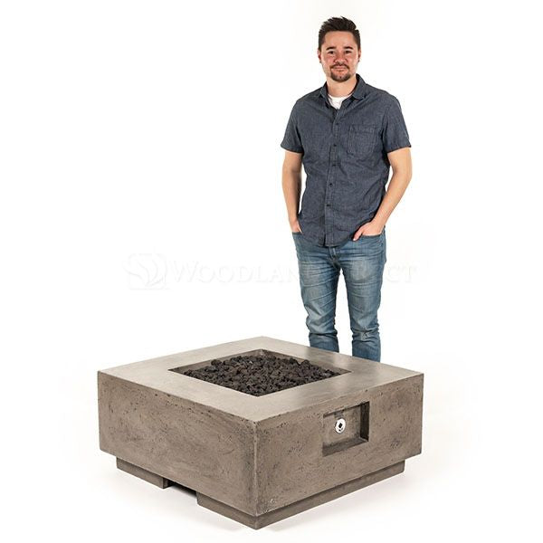 Prism Hardscapes Tavola II Gas Fire Pit Table