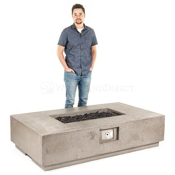 Prism Hardscapes Tavola IV Gas Fire Pit Table