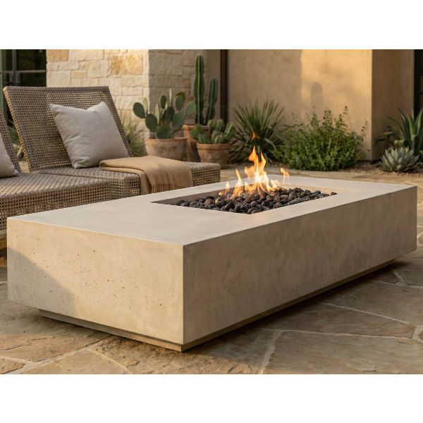 Prism Hardscapes Tavola V Gas Fire Pit Table