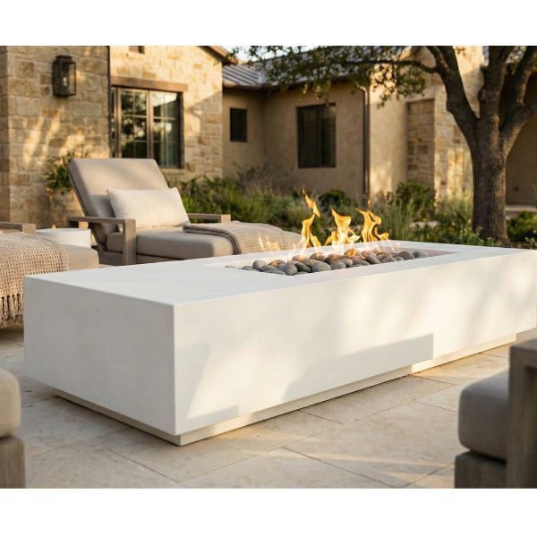 Prism Hardscapes Tavola V Gas Fire Pit Table