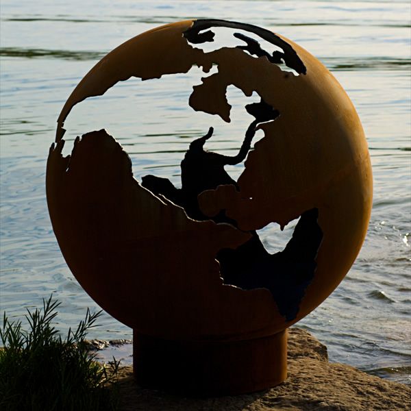 Third Rock Fire Pit Globe