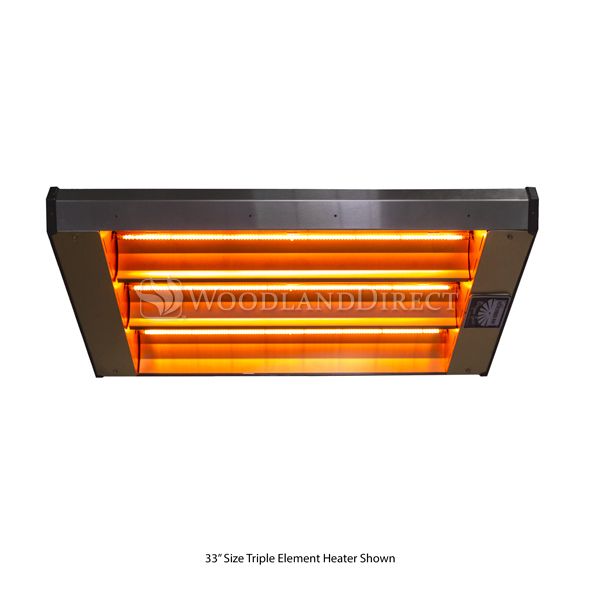 Detroit Radiant ELX Series 3750W Medium Wave Heater - 33"