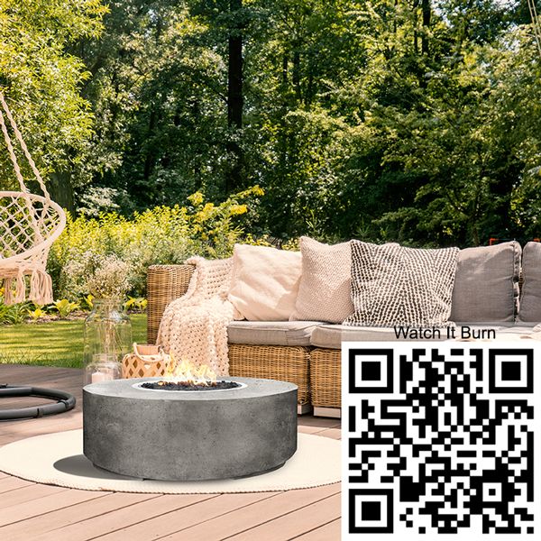 Prism Hardscapes Rotondo Gas Fire Pit Table