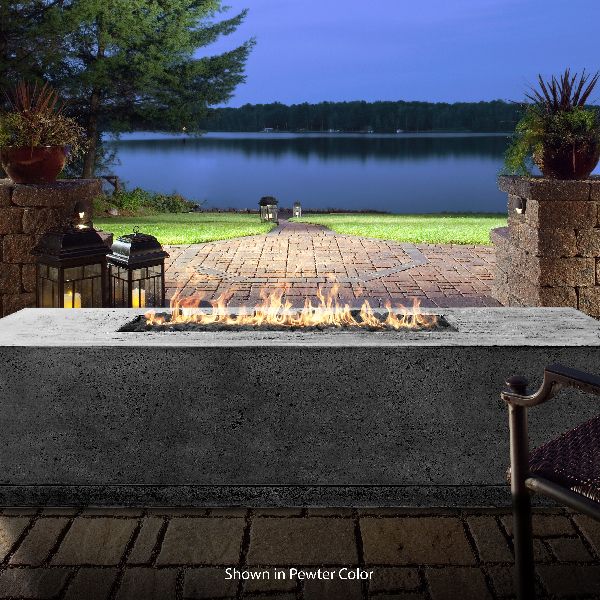Prism Hardscapes Tavola IV Gas Fire Pit Table